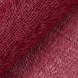 www.houseofadorn.com - Sinamay Straw Fabric - Standard Weave 36&quot;/91cm (Price per 1m) - Wine