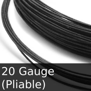 www.houseofadorn.com - Cotton Covered Wire for Millinery Craft - 20 Gauge (Pliable)