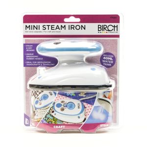 www.houseofadorn.com - Birch Mini Steam Iron for Craft and Travel