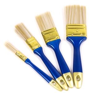 www.houseofadorn.com - Paint Brush with Plastic Handle for Arts & Craft (Multiple Sizes)