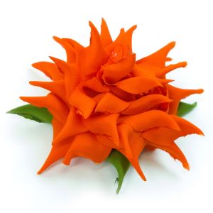www.houseofadorn.com - Flower Cactus Dahlia 10cm Style 7424 - Orange
