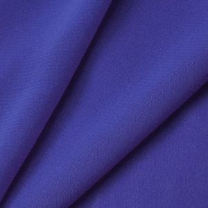 www.houseofadorn.com - Chiffon Polyester Fabric W150cm - Plain (Price per 1m) - Royal Blue