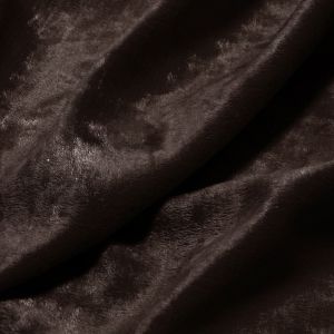 www.houseofadorn.com - Velvet Spandex Lycra 2 Way Stretch Fabric W150cm - Panne/Crushed Velvet (Price per 1m) - Brown