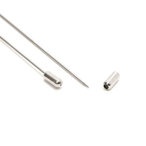 www.houseofadorn.com - Hat Pin - Blanks with Matching Clutch Stainless Steel 8" / 20cm (Pack of 2)