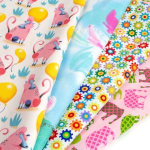 www.houseofadorn.com - 100% Cotton Printed Fabric - Assorted Patterns (Price per 1m)