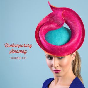 www.houseofadorn.com - Product Kit - Millinery Materials for Hat Academy CONTEMPORARY SINAMAY DELUXE COURSE Bundle (COMPLETE KIT)