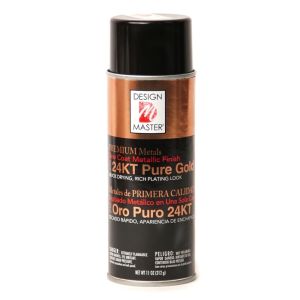 www.houseofadorn.com - Design Master Spray - Metallics - 24KT Pure Gold (420)
