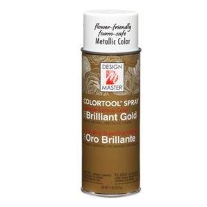 www.houseofadorn.com - Design Master Spray - Metallics - Brilliant Gold (731)