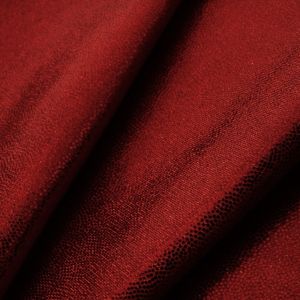 www.houseofadorn.com - Spandex Nylon Lycra 4 Way Stretch Fabric W150cm/190gm - Fog/Mist/Mystique Foil Finish (Price per 1m) - Red on Wine