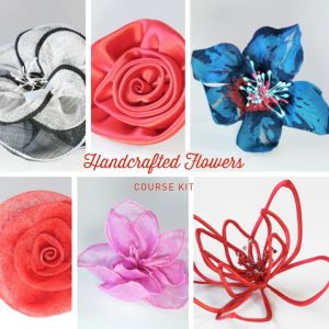 www.houseofadorn.com - Product Kit - Millinery Materials for Hat Academy HANDCRAFTED FLOWERS MASTER CLASS COURSE Bundle (COMPLETE KIT)