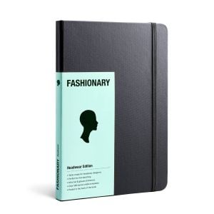 www.houseofadorn.com - Fashionary A5 Headwear Sketchbook