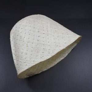 www.houseofadorn.com - Sisal Knotted Cone Hood - Natural
