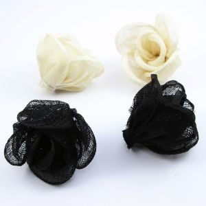www.houseofadorn.com - Flower Sinamay Rose
