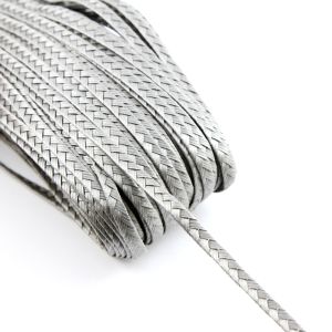 www.houseofadorn.com - Poly Braid Ribbon (Price per 5m) - Grey