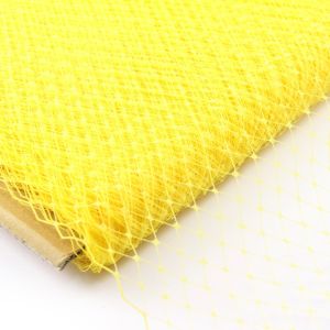 www.houseofadorn.com - Veiling 23cm / 9" plain (Price per 1m) - Yellow
