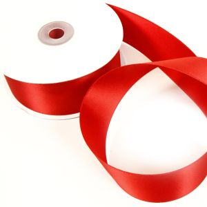 www.houseofadorn.com - Ribbon Double Sided Satin 38mm / 1.5inch (Price for 1m) - Red