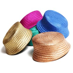 www.houseofadorn.com - Buntal Pillbox Curvature Hat