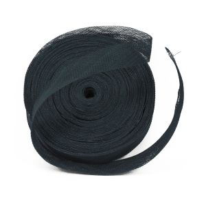 www.houseofadorn.com - Sinamay Bias Binding/Ribbon 3cm (Price per 1.5m) - Light Navy