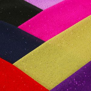 www.houseofadorn.com - Chiffon Polyester Fabric W112cm - Cosmic Glitter (Price per 1m)