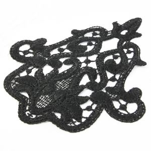 www.houseofadorn.com - Motif Lace Guipure Oriental Emblem Applique 14cm Style 6520