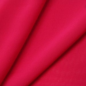www.houseofadorn.com - Chiffon Polyester Fabric W112cm - Plain (Price per 1m) - Hot Pink