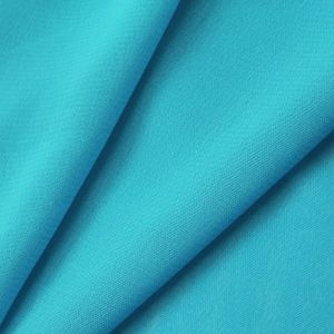 www.houseofadorn.com - Chiffon Polyester Fabric W150cm - Plain (Price per 1m) - Turquoise