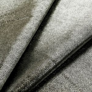 www.houseofadorn.com - Spandex Nylon Lycra 4 Way Stretch Fabric W150cm/190gm - Fog/Mist/Mystique Foil Finish (Price per 1m) - Silver on Black