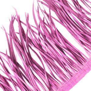 www.houseofadorn.com - Feather Spiky Biot on Fringe (Price per 10cm) - Lavender Purple