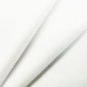 www.houseofadorn.com - Velvet Spandex Lycra 4 Way Stretch Fabric W150cm - Plain (Price per 1m) - White