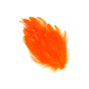 www.houseofadorn.com - Feather Hackle Pad - Orange