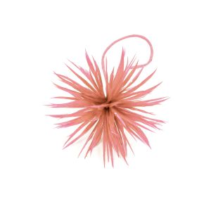 www.houseofadorn.com - Flower Feather Spiky Biot Thistle - Dusty Pink