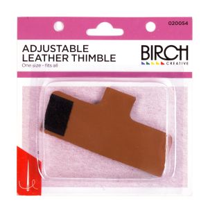 www.houseofadorn.com - Birch Adjustable Leather Thimble