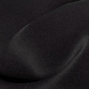 www.houseofadorn.com - Silk Fabric - Light Weight Silk Satin 112cm (Price per 1m) - Black
