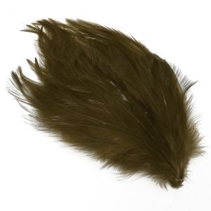 www.houseofadorn.com - Feather Hackle Pad - Brown