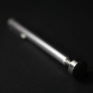 www.houseofadorn.com - Rod Telescopic Tack Hat Pin Needle Magnetic Retriever Extendable Pen 24" - Silver