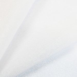 www.houseofadorn.com - Spandex Nylon Lycra 4 Way Stretch Fabric W150cm/90gsm - Cristal ® Crystal Sheer Finish (Price per 1m) - White