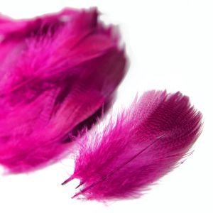 www.houseofadorn.com - Feather Duck Mallard Plumage Loose (Price per 3g) - Magenta