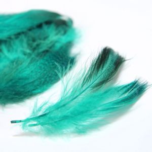 www.houseofadorn.com - Feather Duck Mallard Plumage Loose (Price per 3g) - Peacock Green