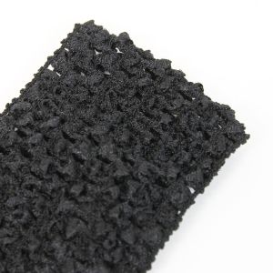 www.houseofadorn.com - Headband - Crochet Stretch Hair Band (6cm / 2.5" wide) - Black