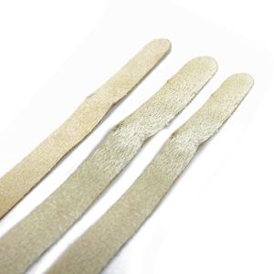www.houseofadorn.com - Head Band Lining Adhesive Strips with Suede Finish 36cm Length (Pack of 3) - 5-10mm - Beige