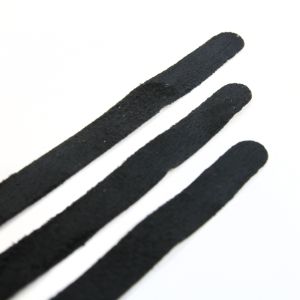 www.houseofadorn.com - Head Band Lining Adhesive Strips with Suede Finish 36cm Length (Pack of 3) - 5-10mm - Black