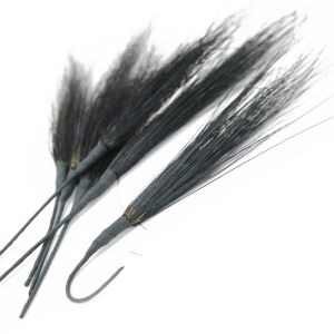 www.houseofadorn.com - Peacock Herl Bunch (10-15cm) - Black