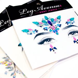 www.houseofadorn.com - Face Crystal Jewels with Adhesive Stickers