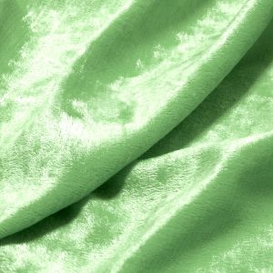 www.houseofadorn.com - Velvet Spandex Lycra 2 Way Stretch Fabric W150cm - Panne/Crushed Velvet (Price per 1m) - Lime Green