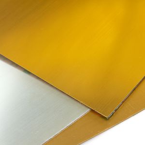 www.houseofadorn.com - Thermoplastic - Myla CM Metalised Heat Activated Molding Material (Price Per Sheet)