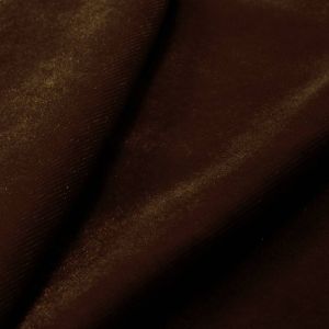 www.houseofadorn.com - Velvet Spandex Lycra 4 Way Stretch Fabric W150cm - Plain (Price per 1m) - Chocolate Brown