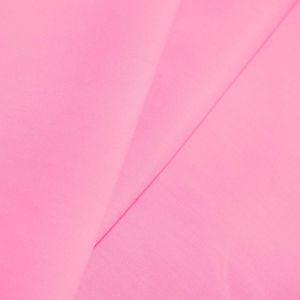 www.houseofadorn.com - Poplin Cotton Polyester Blend Fabric 145cm - Plain Colours (Price per 1m) - Baby Pink