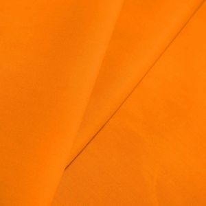 www.houseofadorn.com - Poplin Cotton Polyester Blend Fabric 112cm - Plain Colours (Price per 1m) - Orange