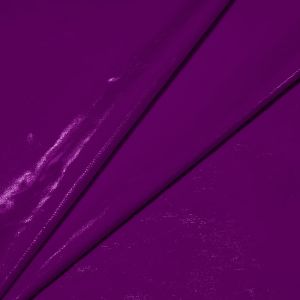 www.houseofadorn.com - Spandex Nylon Lycra 4 Way Stretch Fabric W150cm/190gm - Faux Patent PVC Shiny Finish (Price per 1m) - Purple