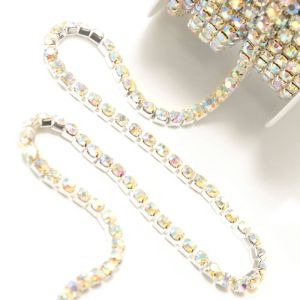 www.houseofadorn.com - Rhinestone Trim - Diamante Chain SS24 Style 11218 - (Price per 1m)